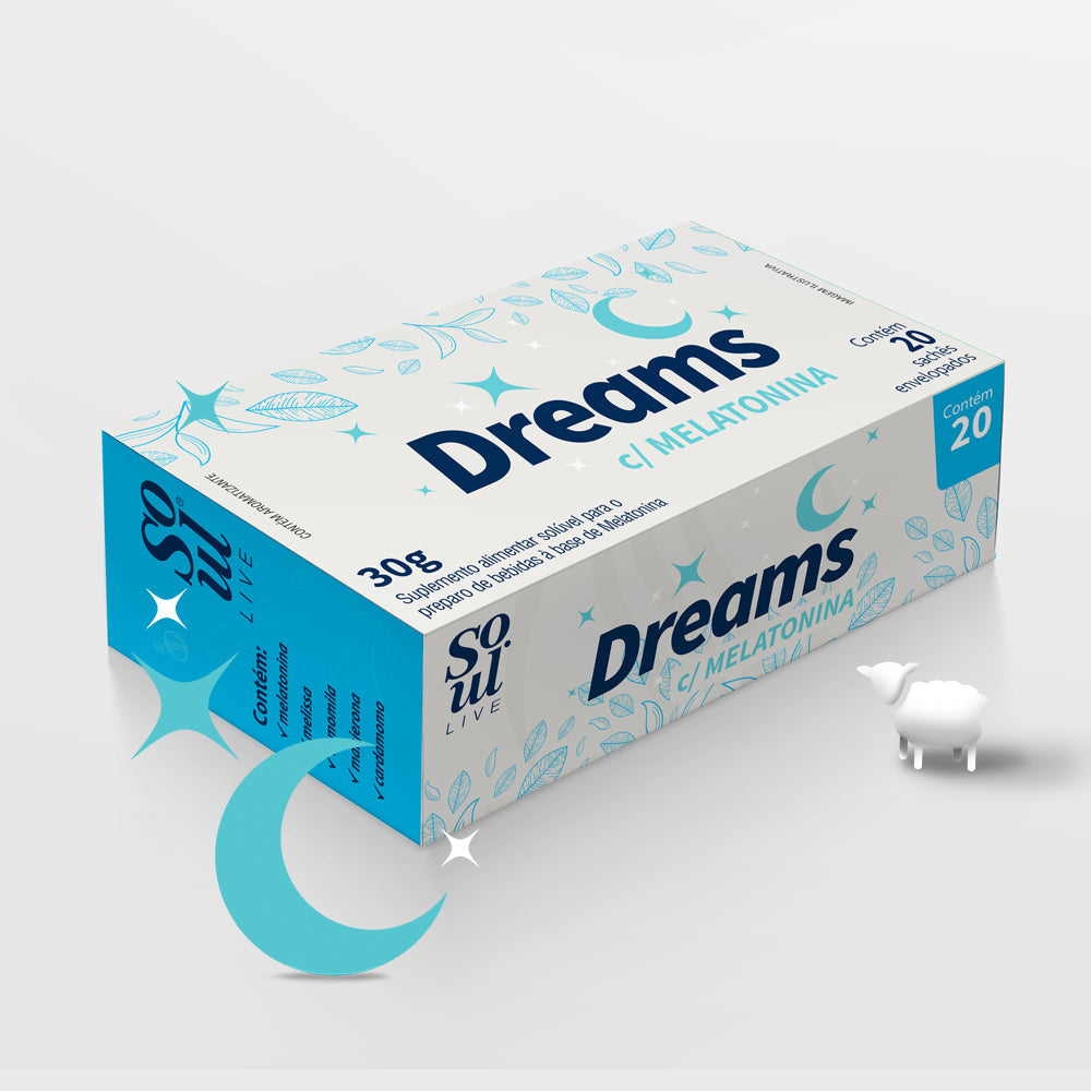 Chá Dreams c/ Melatonina 20 sachês