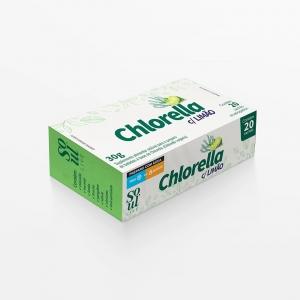 Chá Detox c/ Chlorella Sabor Limão 20 sachês