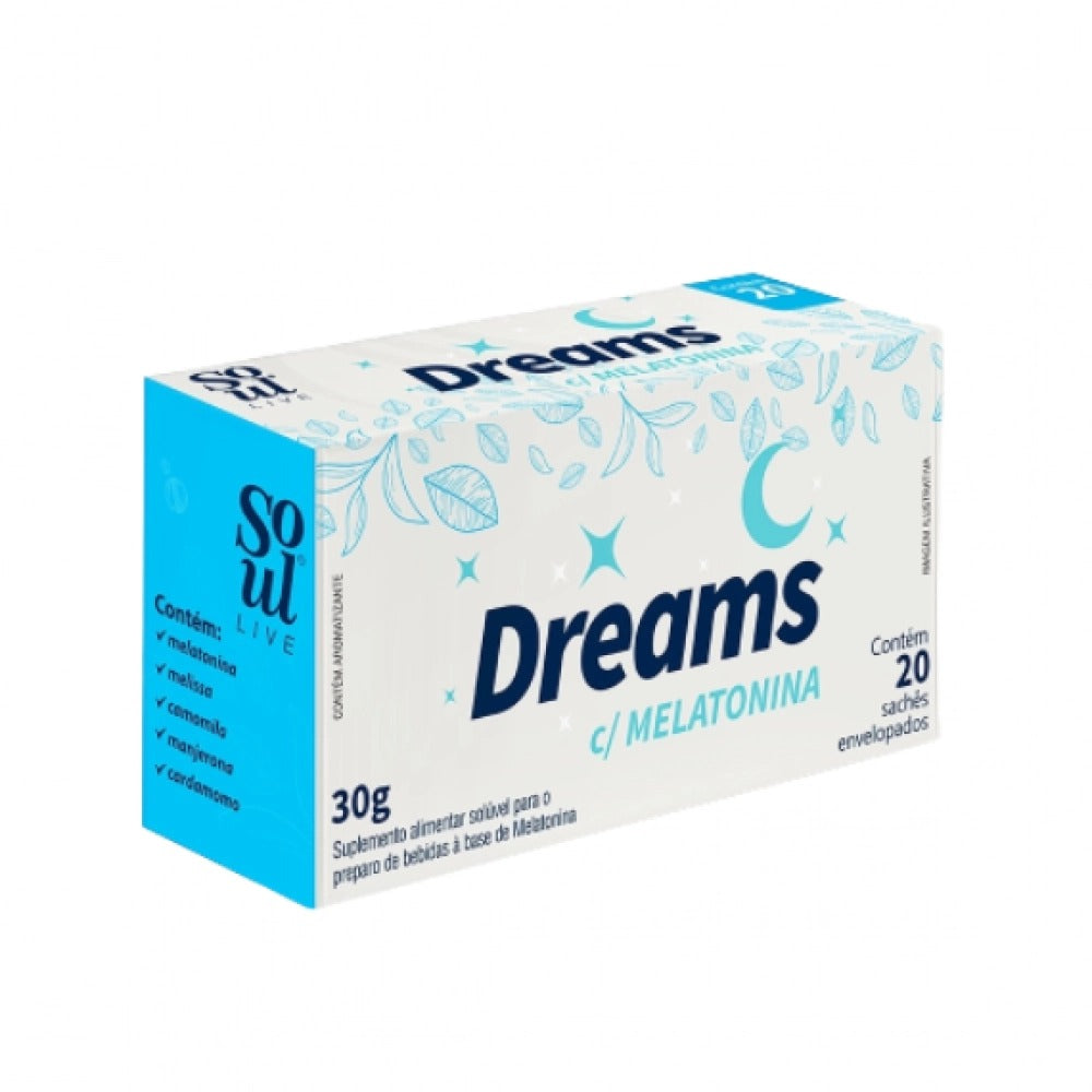 Chá Dreams c/ Melatonina 20 sachês